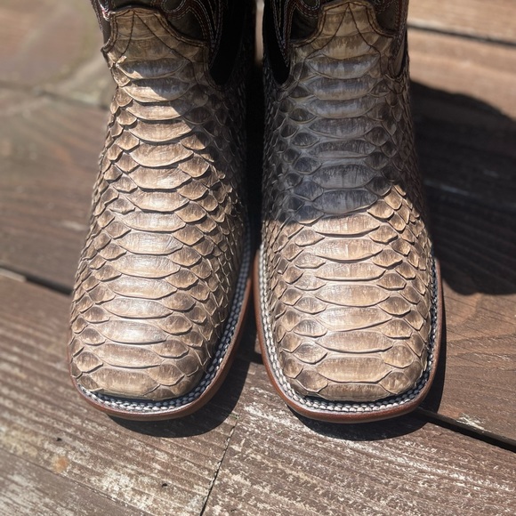 Men’s Exotic Python Cowboy Boots